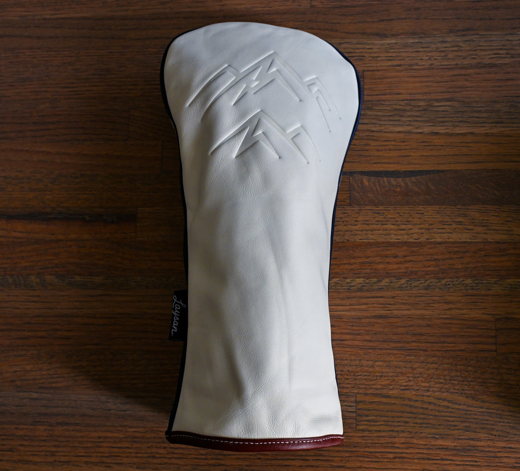 Ridge | White Traditional Driver Headcover